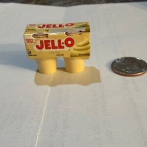 Mini brand Jell-O Vanilla Pudding Miniature